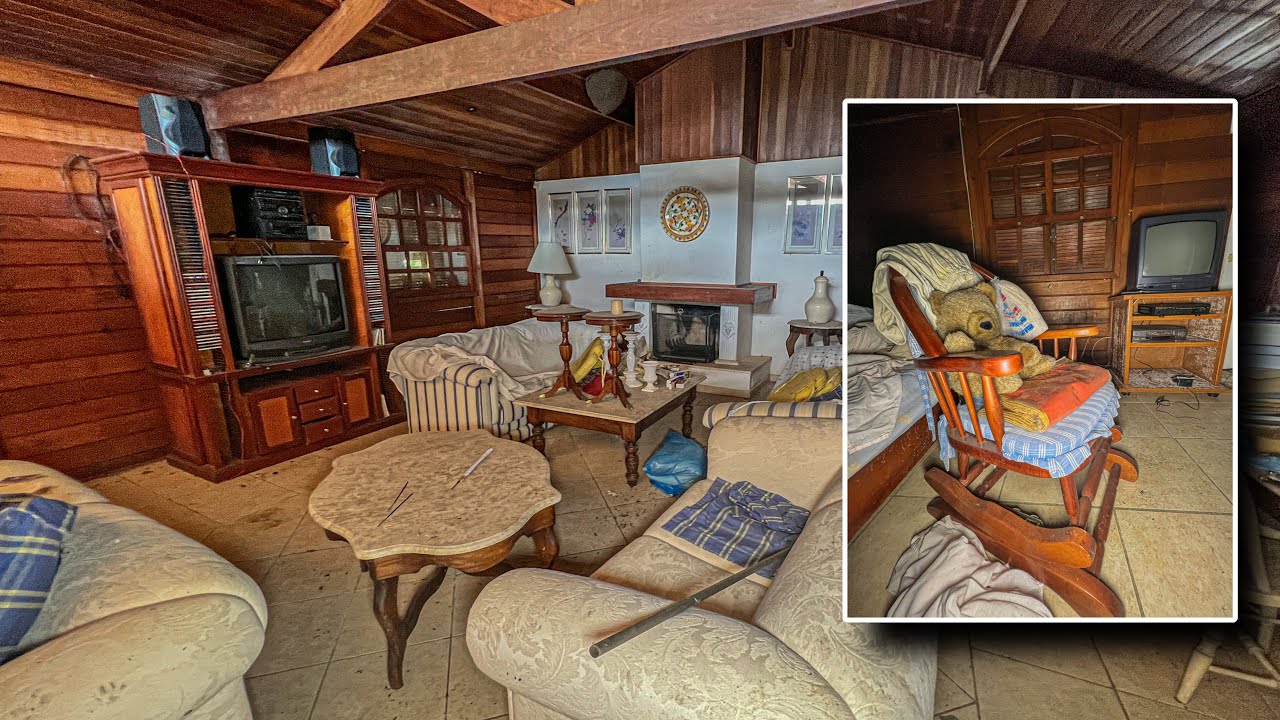 TODOS QUE AQUI MORAVAM FALECERAM E APÓS ESSA TERRÍVEL TRAGÉDIA A MANSÃO FICOU ABANDONADA E INTACTA