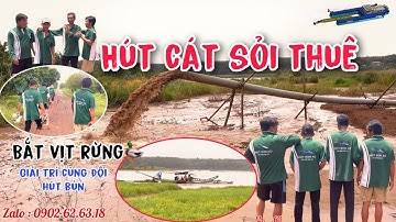 Máy hút cát sỏi nạo vét cùng đội ngũ chuyên nghiệp | vùng quê minh công