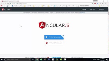 Hello World in AngularJS - 2017