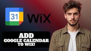 How to Add Google Calendar to Wix 2025