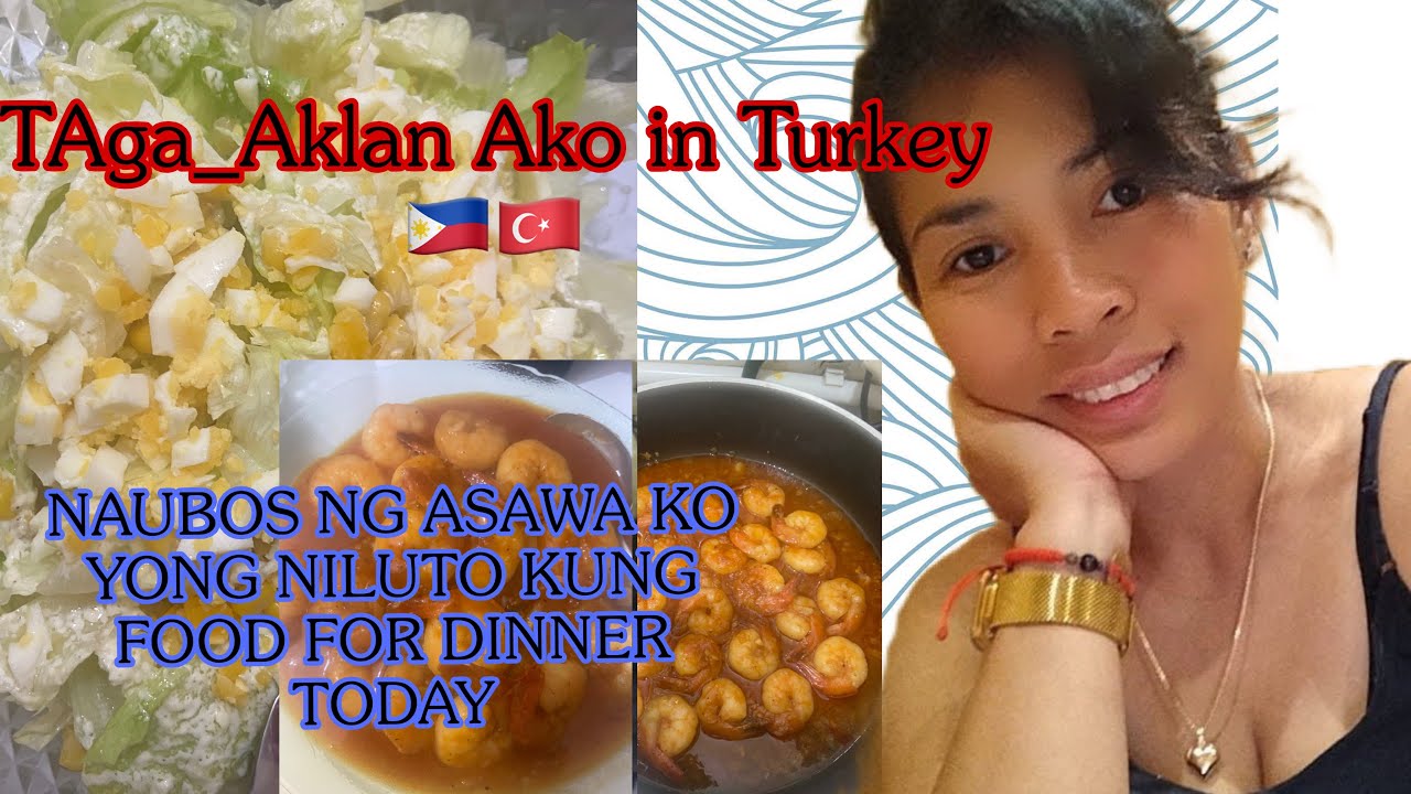 GARLIC  And BUTTER SHRIMP AND EGG SALAD REQUEST NG ASAWA KO FOR DINNER 