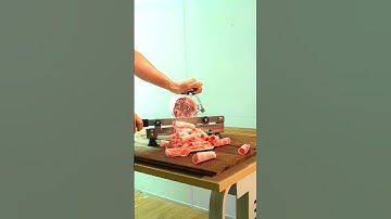 Frozen meat mutton rolls slicer