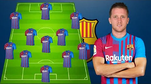 Barcelona Potential Lineup Next Season 22/23 Feat ...