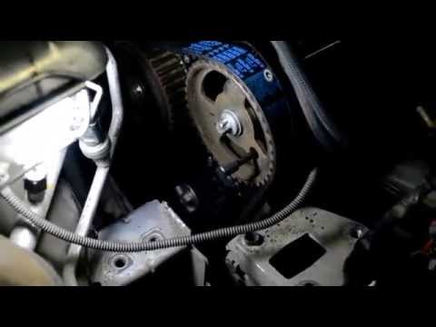 Замена ремня грм ew10 Citroen Peugeot PSA timing belt replacement citroën