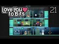 Love You To Bits | Level 21 (Trapped in the Lab) with Memories! Walkthrough