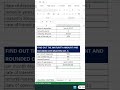 Excel MROUND Function Explained in 1 Minute! #MROUND #ExcelTips
