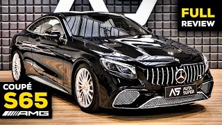 2020 MERCEDES S65 AMG Coupé NEW FACELIFT V12 S Class FULL Review BRUTAL Sound Exhaust Interior