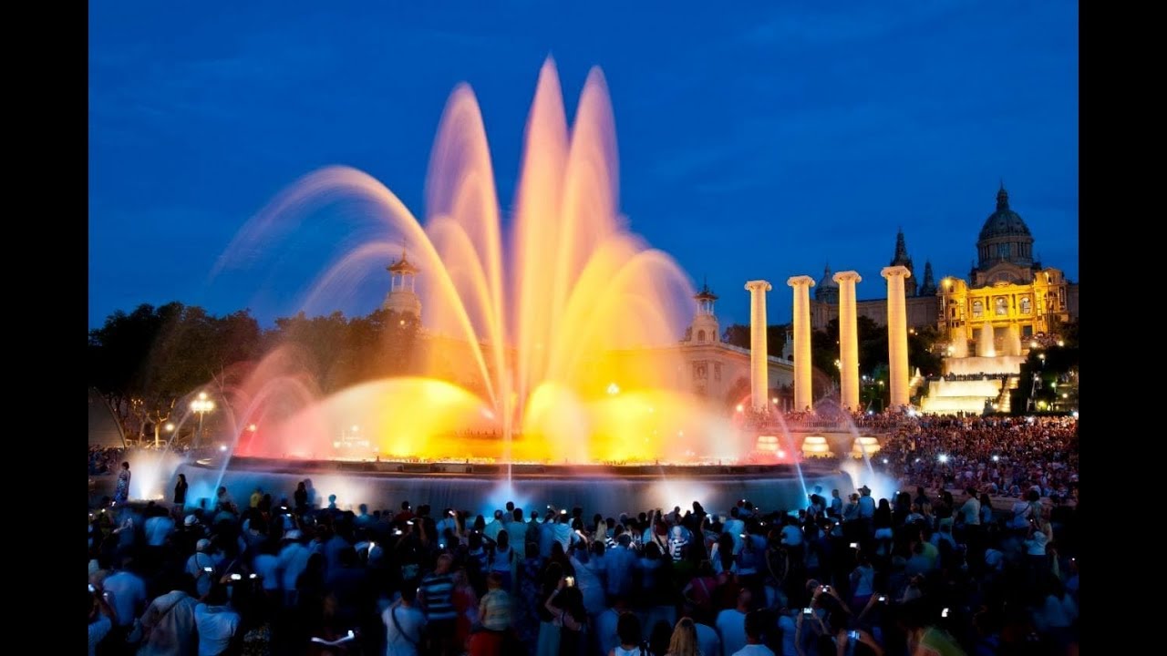 The Magic Fountain Barcelona YouTube