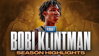 Bobi Klintman Season Highlights | Offense & Defense | 2024 NBA Draft
