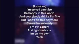 Lexnour: Lonely ( Lyrics) (feat. JoshTheBalla)