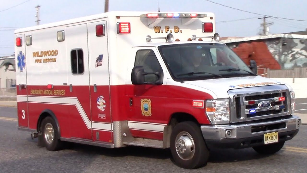 Wildwood Fire Department Ambulance 3 Responding 6119