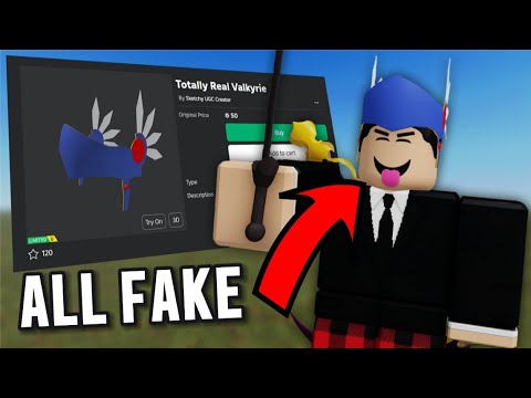 BUYING FAKE VERSIONS Of Popular Limiteds... (Roblox) - YouTube