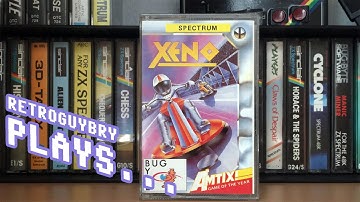 Gameplay: Xeno (ZX Spectrum) by Bug Byte (1986)