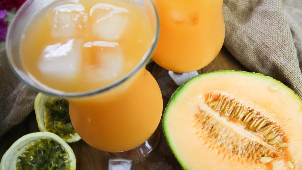 How To Make Summertime Cantaloupe Juice So Refreshing Definitely A Thirst Quencher Youtube