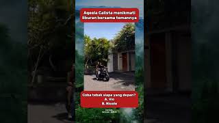 Pemain agz lagi pada liburan, ya? #asmaragenz #aqeelacalista #flavio #holiday