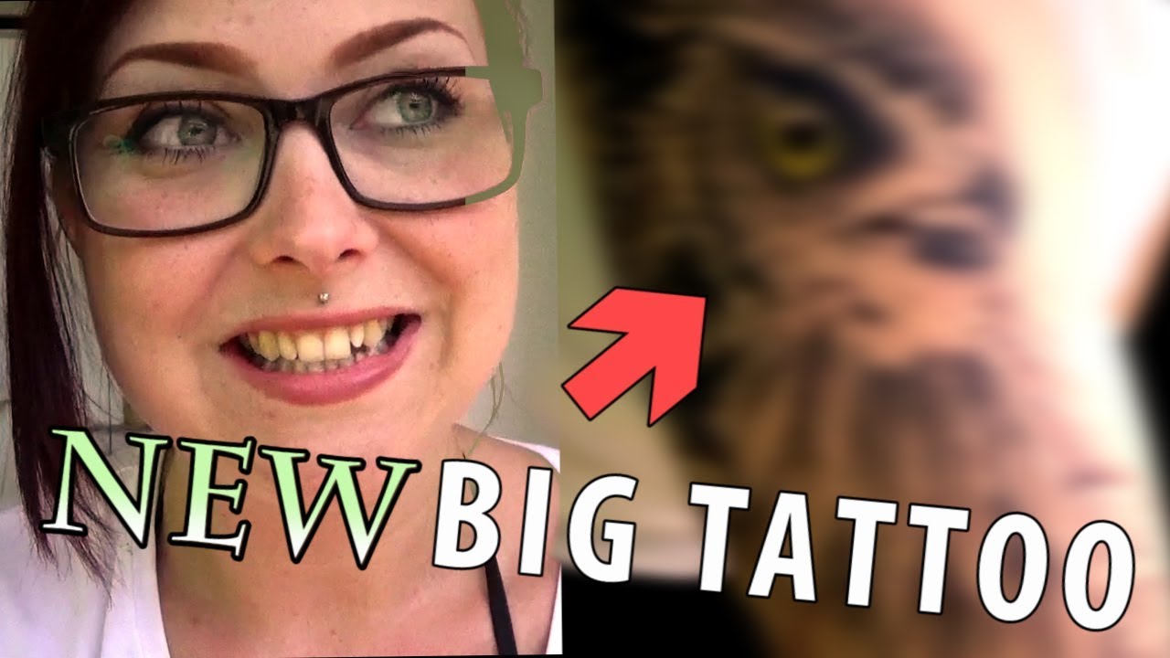 My BIGGEST Tattoo Yet!  😱 TheRealLilium