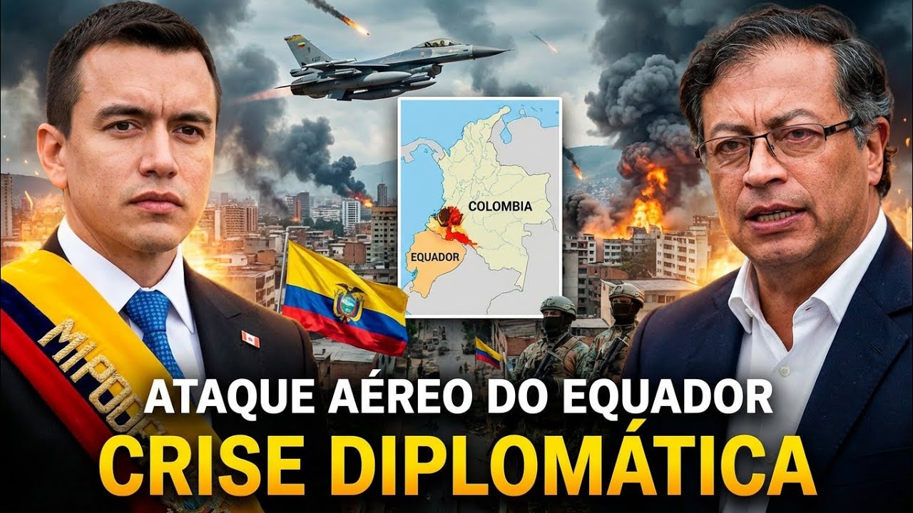 Crise na Fronteira: Colômbia e Equador à Beira do Conflito Armado