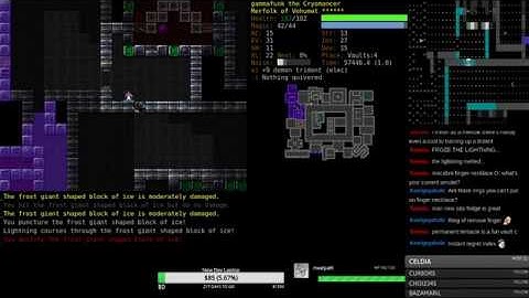 Merfolk Ice Elementalist of Vehumet (experimental) - Part 13 - Dungeon Crawl Stone Soup 0.25-a