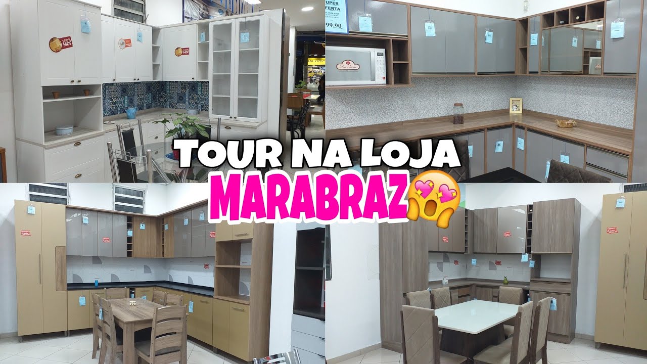 COZINHA MODULADA, TOUR PELA LOJA MARABRAZ