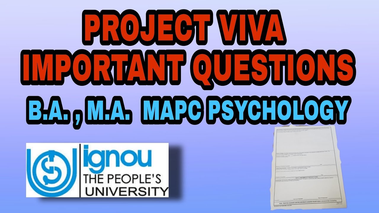 project presentation viva questions