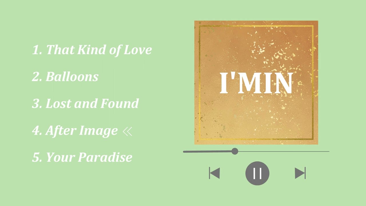 【I'MIN】Playlist for BGM