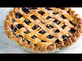 How to Make Homemade Blueberry Pie - Easy Blueberry Pie Recipe with Lattice Crust