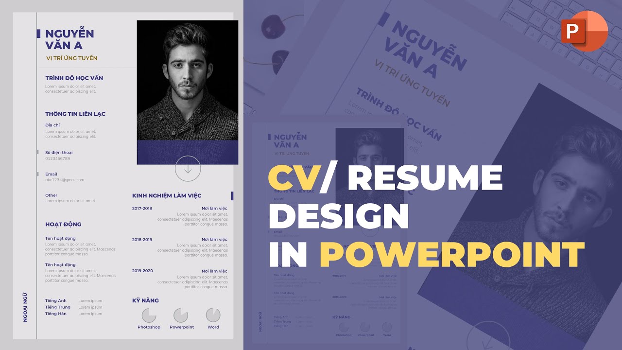 Cách tạo CV đơn giản để xin việc bằng Powerpoint mới nhất 2020 | How to ...