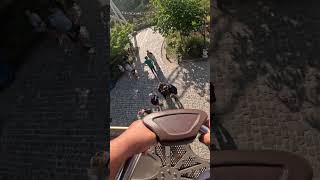 The Ride to Happiness Roller Coaster Ride POV |  Plopsaland Belgium