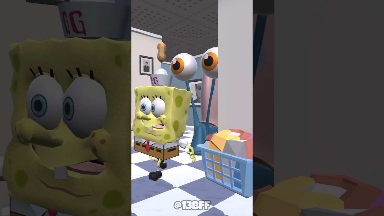 Scary Gary (SpongeBob funny memes) 