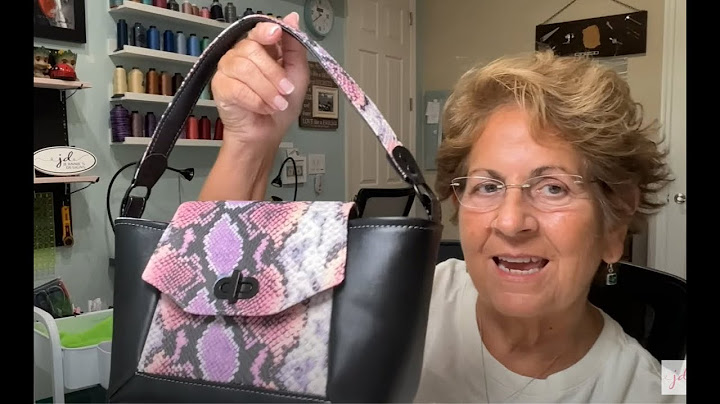 Cutting out the OMA Bag by Janie Bags