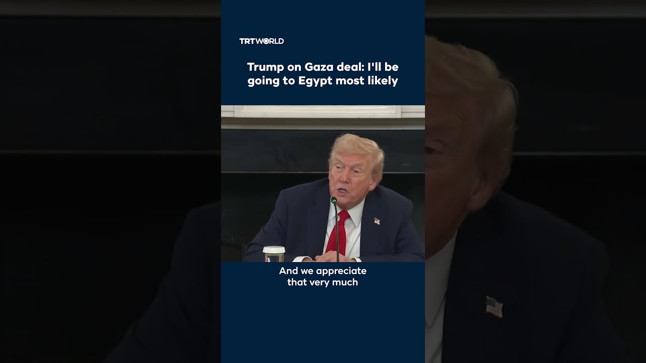 Трамп может отправиться в Египет для обсуждения первой фазы соглашения о прекращении огня в секто...