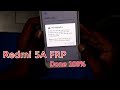 Mi Redmi 5A Google Account Remove || FRP Done