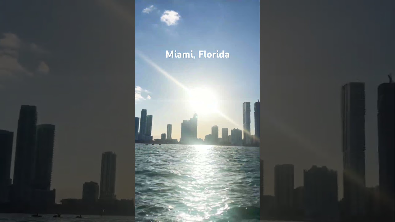 Riding Jet Skis In South Beach Miami 