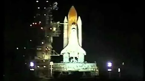 STS 89 Launch NASA Footage