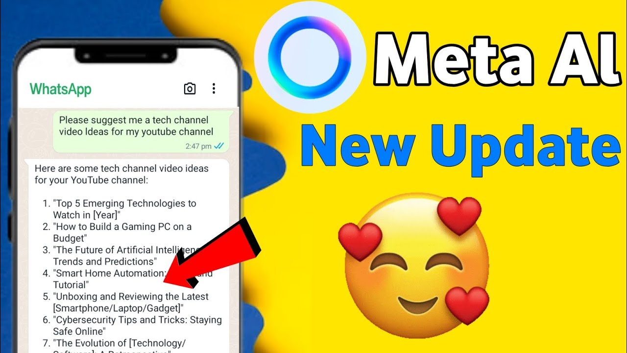 Whatsapp Meta Ai Kaise Use Kare II How To Use Meta Ai in Whatsapp II ...
