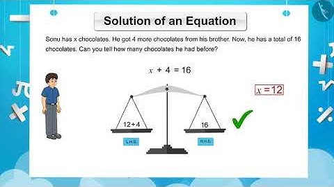 Solving an Equation | Part 1/3 | English | Class 7