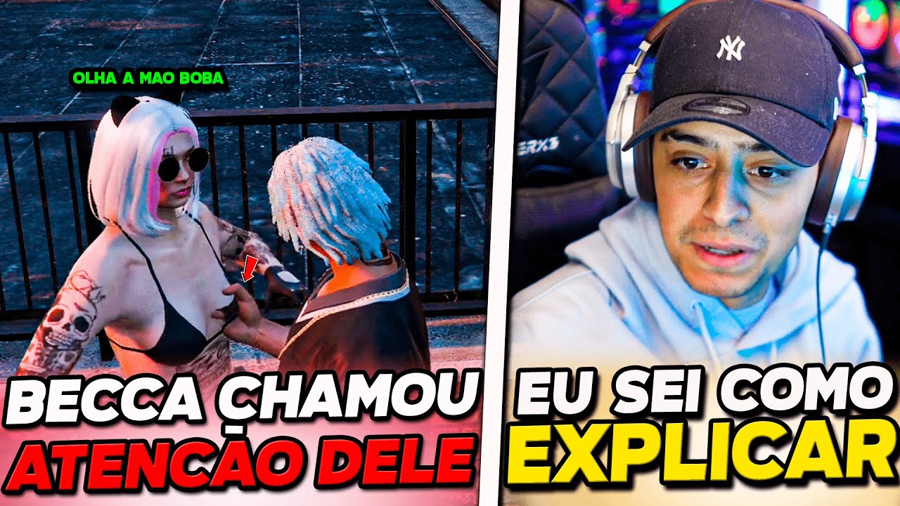 BECCA COM CIUMES DA CLARA - CONNOR GTA RP