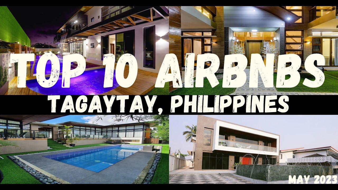 10 лучших вариантов жилья Airbnb в Тагайтае, Филиппины