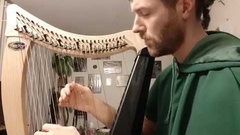Long Long Ago - beginner harp