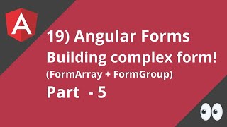 19 Angular FormArray + FormGroup | Part 5 | Angular in Tamil