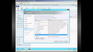 Microsoft System Center Virtual Machine Manager 2012 User Roles
