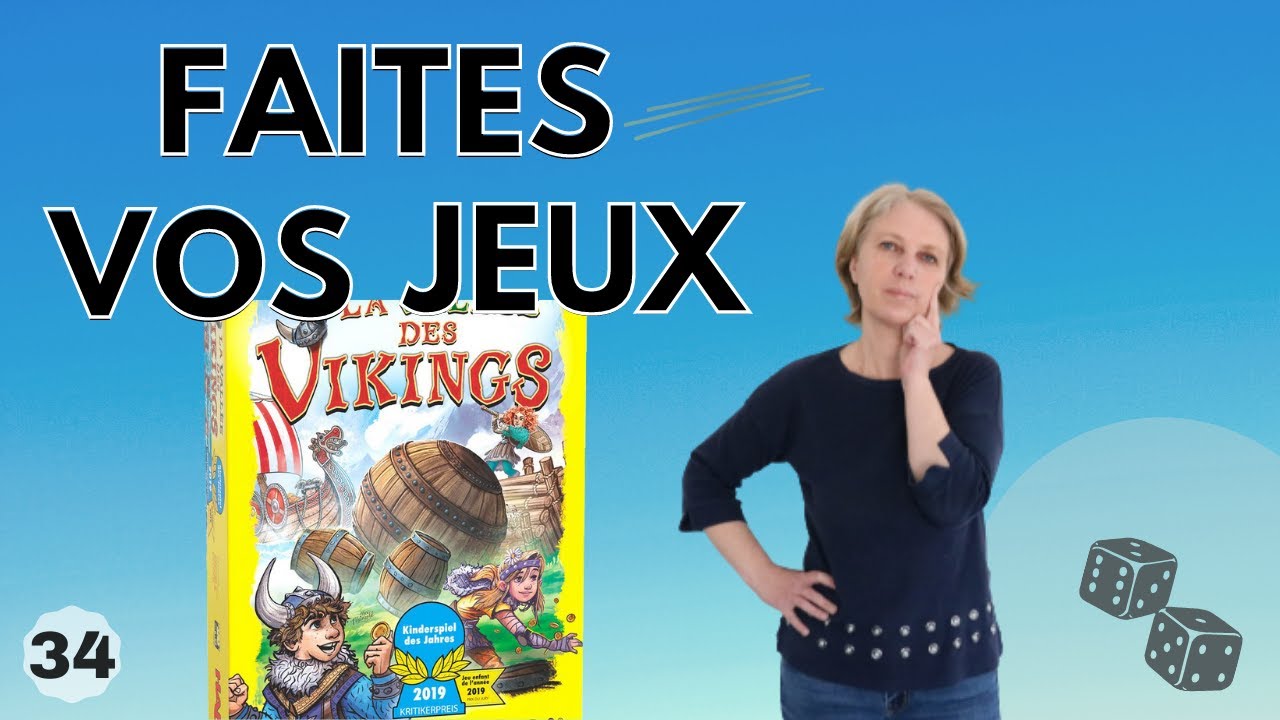 Présentation du jeu de société La vallée des Vikings