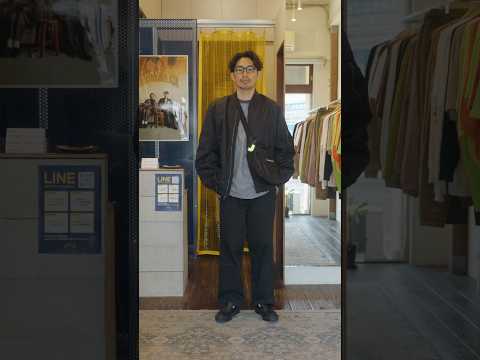 古着をミックスした春の大人コーデ☘️