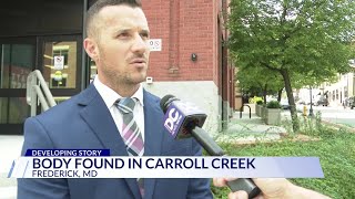 Body found in Carroll Creek prompts death investigation