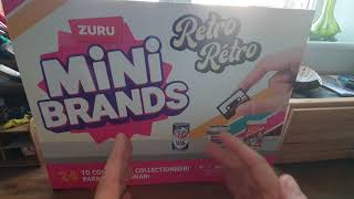 Mini Brands Retro Advent Calendar Unboxing.