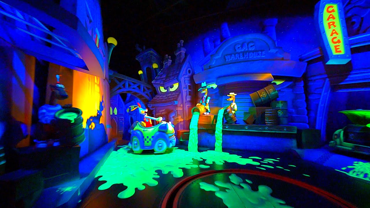 [2024] ROGER RABBIT FULL RIDE LOWLIGHT POV - DISNEYLAND PARK - YouTube