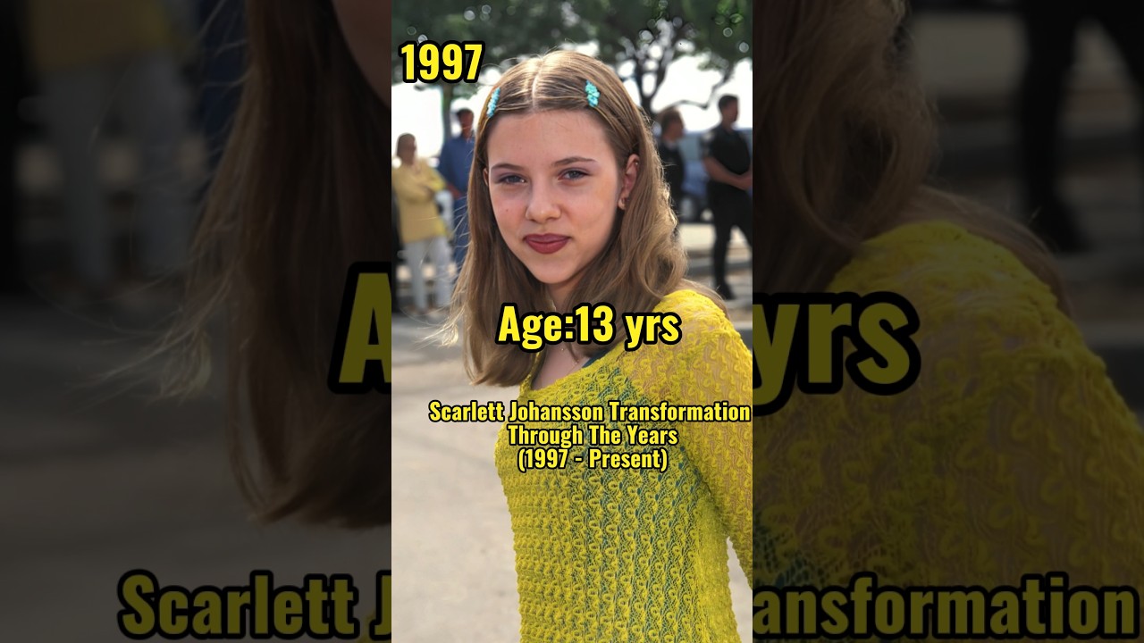 Beauty is permanent: Scarlett Johansson evolution #movie #celebrity #hollywood #viral #shorts