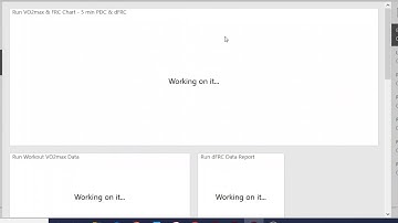 FRC and VO2 modeling with run power data in WKO - Part 3