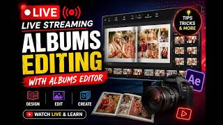 LIVE Album Editing | Wedding Album Design in Photoshop | PSD Editing | Marathi #shankar #design