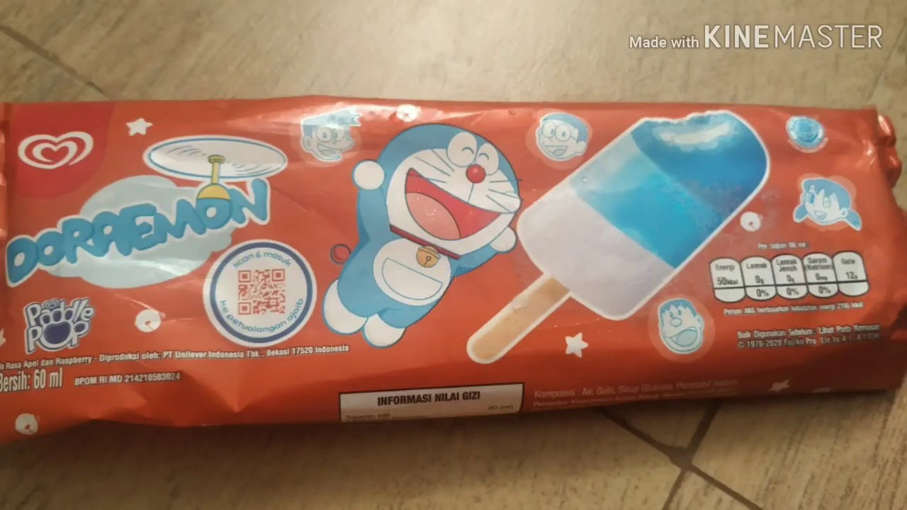 NYOBAIN YUK.. ES KRIM WALLS DORAEMON.. TERBARU 2020 - YouTube